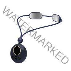 저주파 마사지기 ems 자궁 경부 마사지 장치 휴대용 기계 장치 이완 마사지 도구 전기, 15 기어 블루