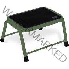 코끼리리빙 스탭 스툴 계단 사다리 발판 1단 카키, 1개