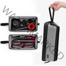 유이스토어 다이슨 드라이기 케이스 파우치 가방 에어랩 스타일러 고데기 슈퍼소닉 여행용 메이크업, 그레이