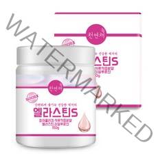 천연채 먹는 엘라스틴 저분자 피쉬 콜라겐 펩타이드 150g x 4통