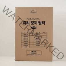 정제필터 320x550 (엘앤피 LP-407 호환) 정제기필터 여과지 기름 튀김기 퓨리