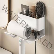 빅드림스 무타공 고급형 드라이기 거치대, 화이트