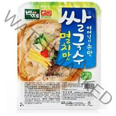 백제 멸치맛 쌀국수 92g X 18개 쌀쌀할때 쌀국수