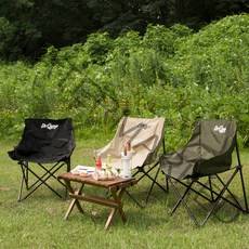 닥터캠프 그랑데체어 경량 접이식 캠핑 레저 낚시 체어 휴대용 피크닉 선셋 의자, 베이지