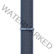 Apple 정품 애플워치 스포츠 루프, 42/44/45mm, Regular, 스톰 블루