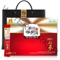 종근당 홍삼정 애니타임 스틱 + 쇼핑백, 10ml, 30개입