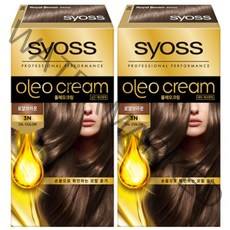 사이오스 올레오 프리미엄 새치커버 염모제, 3N 로얄브라운, 4개