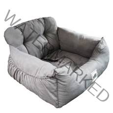 멍뭉스 쿠션형 애견 카시트 M2, 차콜그레이, 1개