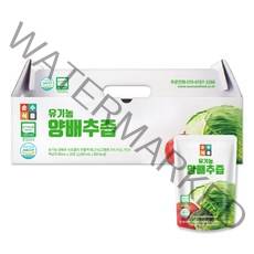 순수식품 유기농 양배추즙, 80ml, 25개