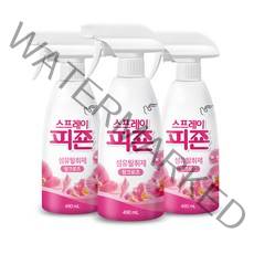 피죤 스프레이 핑크로즈 본품, 490ml, 3개