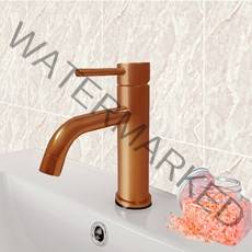 솔바스 SCS-1 세면대 원홀 수전 로즈 골드, 1개