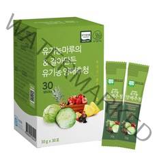 유기농마루 유기농 양배추청 스틱 30p, 1개, 300g