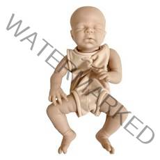 [브리튼] 애착인형젠드릭 리본돌 키트 16인치 신생아 DIY Kit 베이비 몰드, [01] Blank Kit