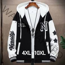 쥬엔리치 남자 빅사이즈 후드 집업 맨투맨 면 남성 긴팔티 티셔츠 4XL-10XL