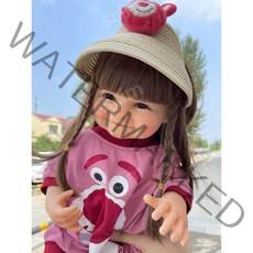 리본돌 시뮬레이션 아기 인형 애기 55cm 세트 선물 관절인형 애착인형, J