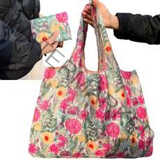 대형 대량 휴대용 시장가방 판촉 에코백 개업 답례품 사은품 장가방 접이식 인쇄 주문 제작 선물, K 타입