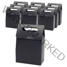 도나앤데코 손잡이상자 중, 블랙, 10개입