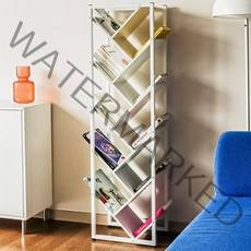 시나몬샵 메탈 프레임 북트리, 10단(화이트프레임-화이트)