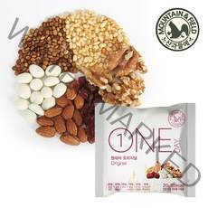 [DIY선물세트]산과들에 베스트한줌견과 원데이오리지널100봉, 20g, 100개입