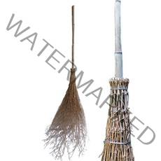 잘 쓸리는 대나무 싸리 빗자루 마당 학교 학원 교실 도로 아파트 빌딩, 단품