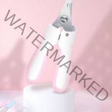 투엘 애견 혈관보호 안전 발톱깍이 대형 5.5x 15.5, 대형 핑크