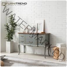 퍼니트랜드 엔틱가구 베리카 115 빈티지그레이 콘솔, 단품