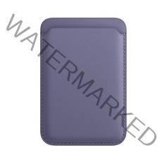 ISEE아이시 아이폰 애니메이션 맥세이프 가죽 카드지갑 강력자석, 위스테리아, 1개