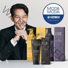 모다모다 프로체인지 다크닝 블랙샴푸 300g+블론드 샴푸+헤어트리트먼트 세트구성 안심하고 쓰는 새치염색 탈모샴푸