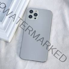 사운즈박스 목업폰 목각폰 디피폰 전시용 블랙화면 아이폰12프로, 화이트