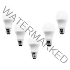 번개표 LED벌브 10W 26베이스 전구, 주광색, 5개