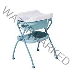 아이팜 스탠딩 접이식 아기욕조 기저귀 갈이대, 2.블루