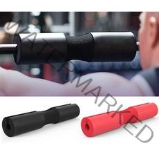 엘다모아 EVA폼 바벨 스쿼트 바패드 목 어깨 보호대 헬스 크로스핏 힙운동, 블랙