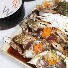 [당일배송] 가성비 갑 100%알배기 특급 암게장 심쿵간장게장 2kg (5~6미) 2kg+2kg (10~12미), 심쿵 암꽃게장 2kg+2kg