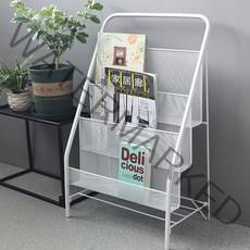 21세기트랜드 접이식 책꽂이 선반 3단, 화이트