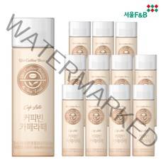 서울에프엔비 커피빈 카페라떼 1박스 250ml 12개입 편의점컵커피페트, 12병