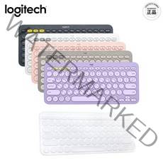 로지텍코리아 K380 블루투스 키보드 한글각인 자판+ 투명 전용 키스킨 세트, 챠콜그레이+전용키스킨