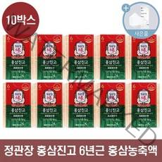 정관장 홍삼진고 100g + 씨오케이 마스크 증정, 10개