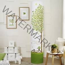 스판 스탠드 DTP 에어컨커버, 숲속나무