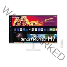 삼성전자 스마트모니터 M7 S32AM701 화이트 UHD 4K 32인치 C-Type 덱스 미러링 넷플릭스 유튜브, LS32AM701UKXKR