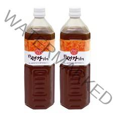 봉동 생강 농축액1L(1.3kg) 2병 즙 청 차 엑기스, 1L, 2개