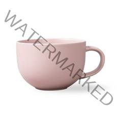 보울보울 볼볼 홈파티 시리얼 라떼 머그컵 450ml, 파우더핑크, 1개