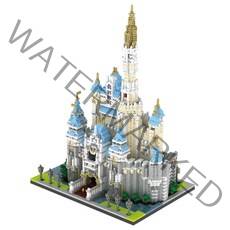 HC 초대형 세계건축물 나노블럭 대형블럭, 12.초대형 디즈니캐슬