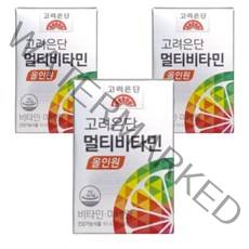고려은단 멀티비타민 올인원 60정 6개월분, 상세페이지 참조, 상세페이지 참조