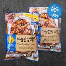 오뚜기 오즈키친 마늘간장치킨 2봉지 (냉동), 580g, 2개