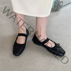 셔링토 메리제인 밴딩 스트랩 발레리나 플랫슈즈