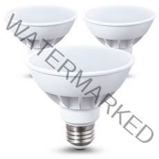 씨티오 LED PAR30 전구 15W 확산형, 주광색, 3개