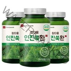 참다움 인진쑥환, 120g, 3개입