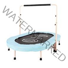 아이워너 2인용 타원형 트램폴린, 민트