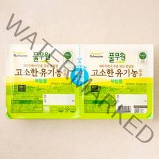 풀무원 고소한 유기농 투컵 두부, 580g, 1개