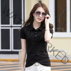 여성 골프웨어 무지 반팔 골프 티셔츠 여름 데일리 반팔티 3T209